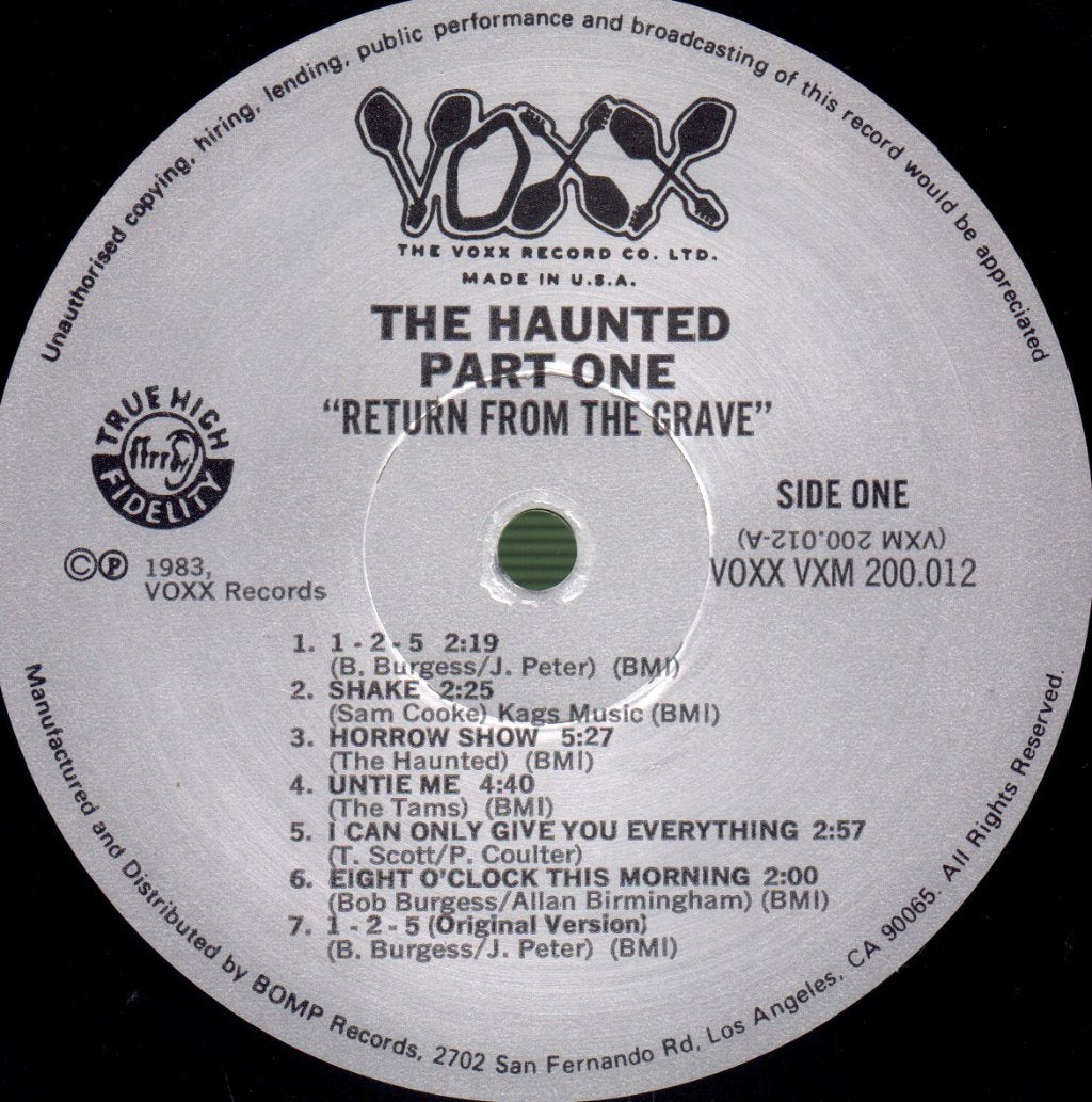 Haunted - In Return From The Grave - Lp