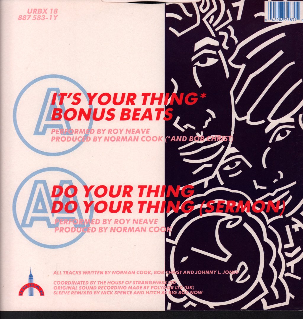 Rockaway Three - It's Your Thing - 12 Inch
