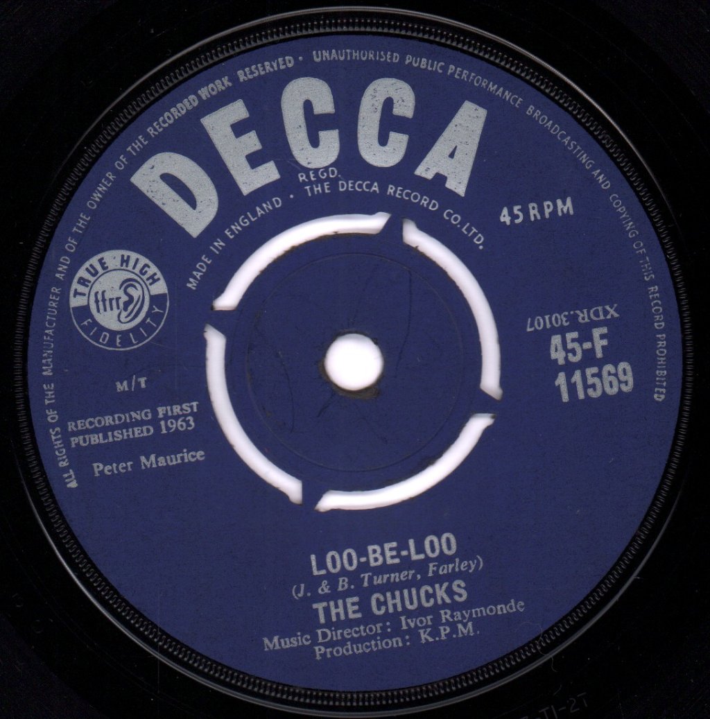 Chucks - Loo Be Loo - 7 Inch