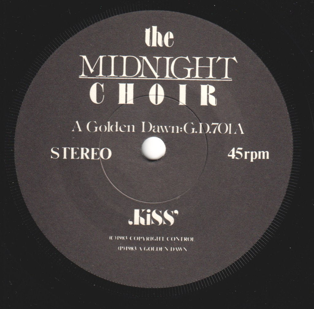Midnight Choir - Kiss - 7 Inch