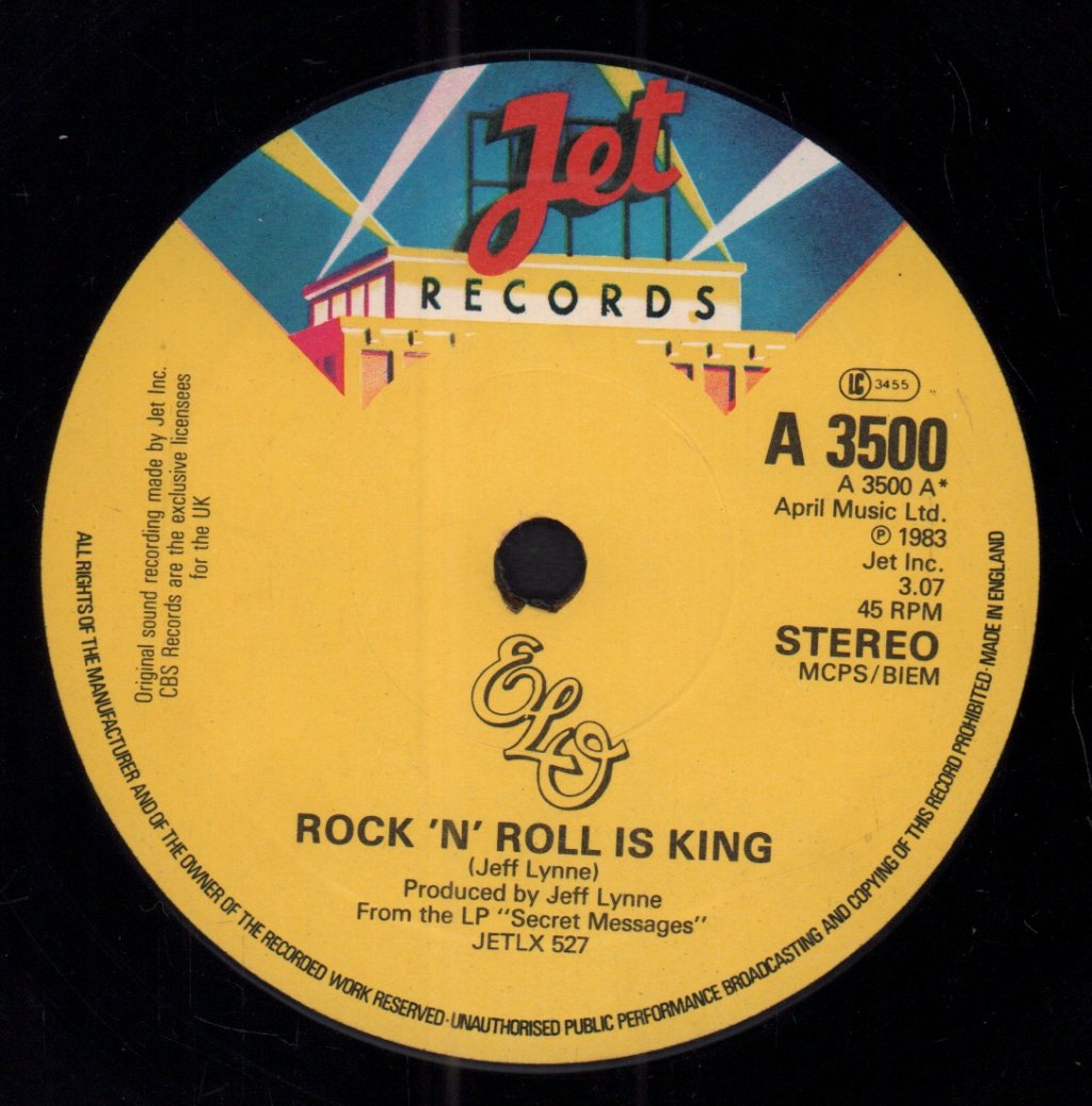Electric Light Orchestra - Rock N Roll Is King - 7 Inch