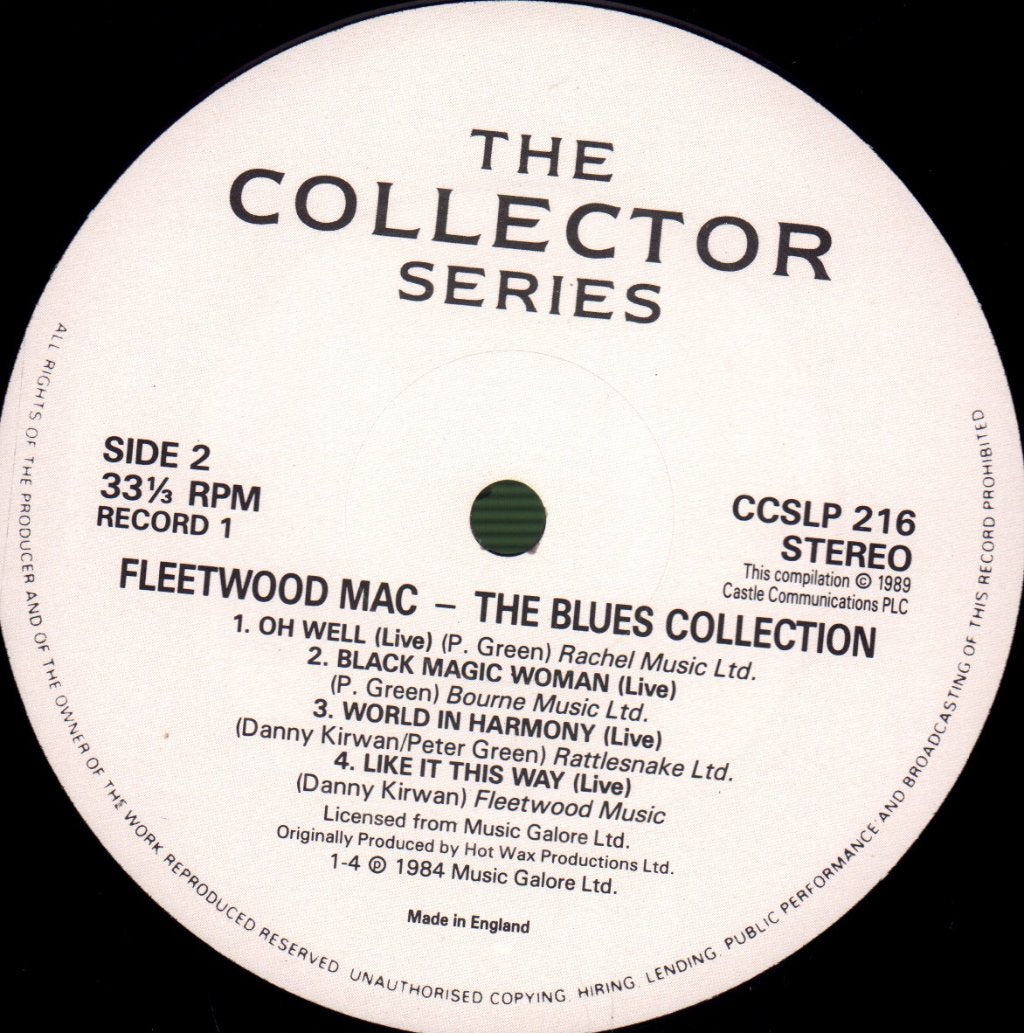 Fleetwood Mac - Blues Collection - Double Lp