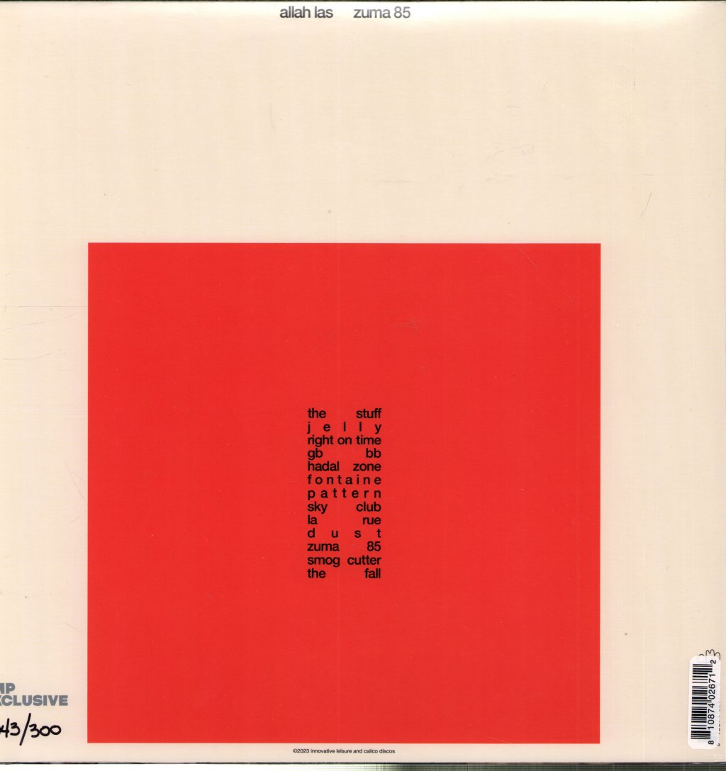 Allah-Las - Zuma 85 - Lp
