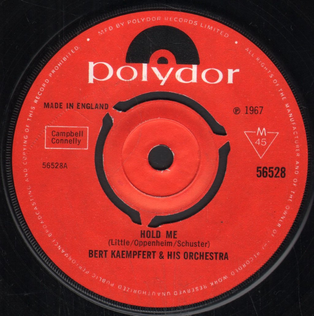 Bert Kaempfert - Hold Me - 7 Inch