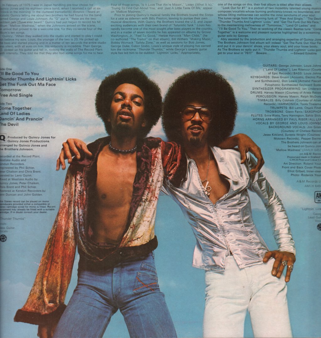 Brothers Johnson - Look Out For Number One - Lp