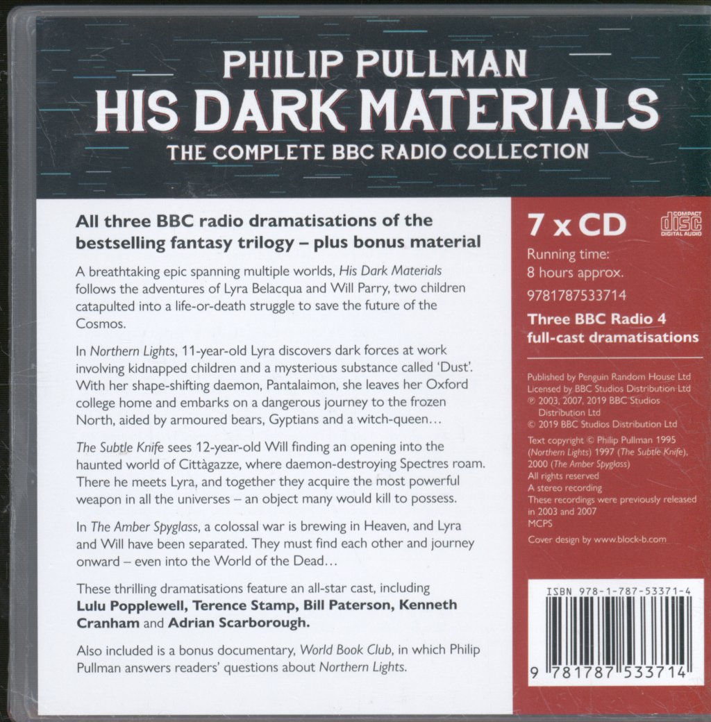 Various Artists - His Dark Materials Complete Radio Collection - Cd Set