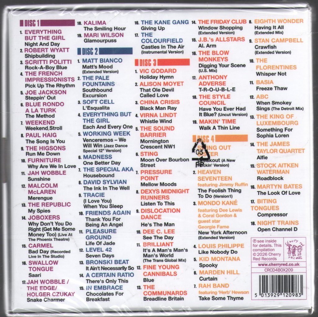 Various Artists - Digging Your Scene: New Pop & All That Jazz 1982-87 - Cd Set