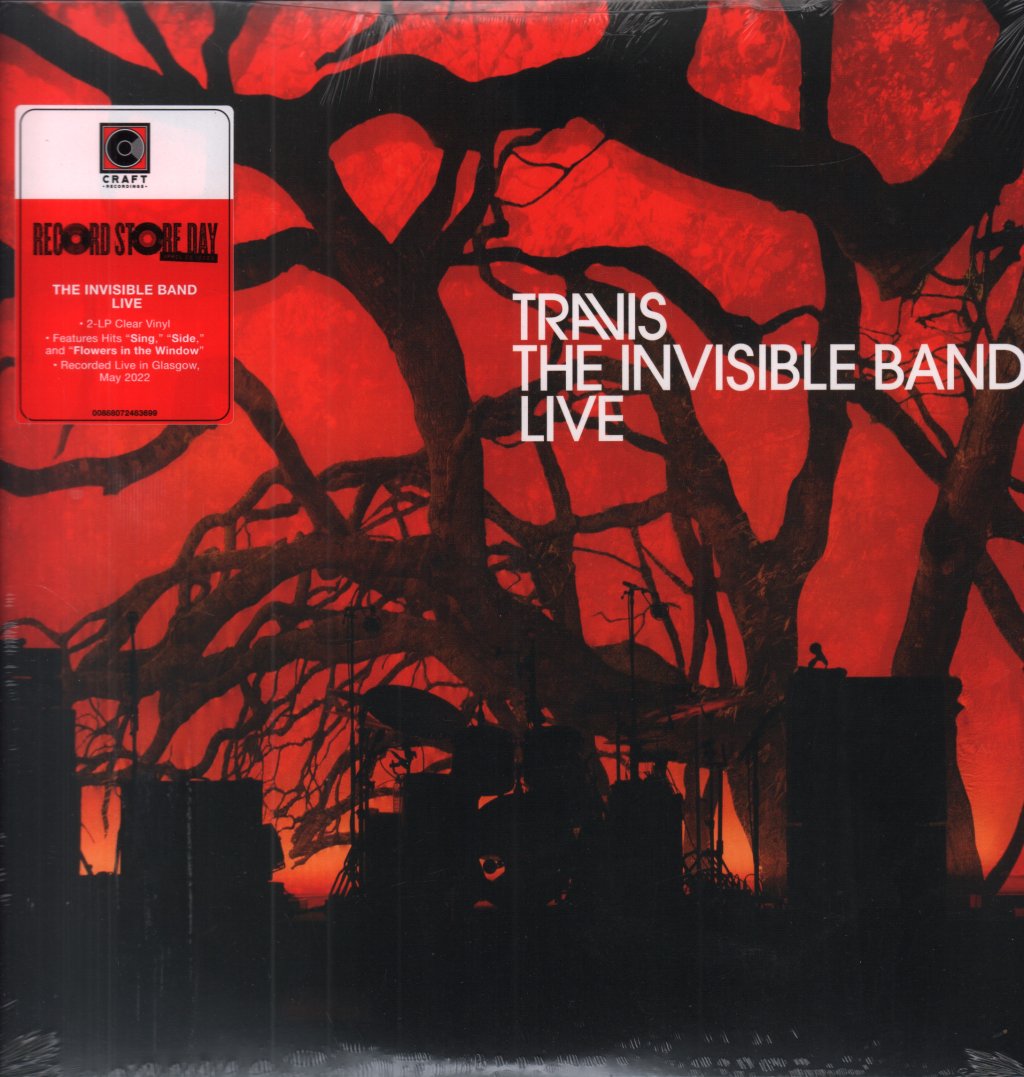Travis (Indie Group) - Invisible Band Live - Double Lp