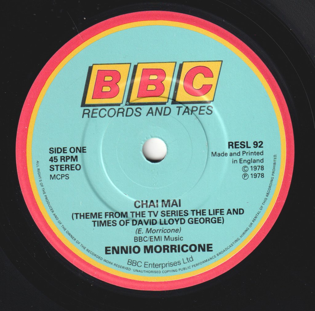 Ennio Morricone - Chi Mai - 7 Inch