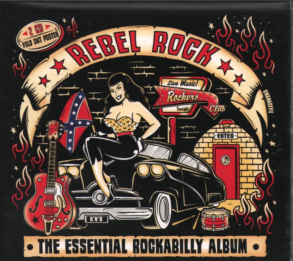 Various Artists - Rebel Rock (The Essential Rockabilly Album) - Cd Set