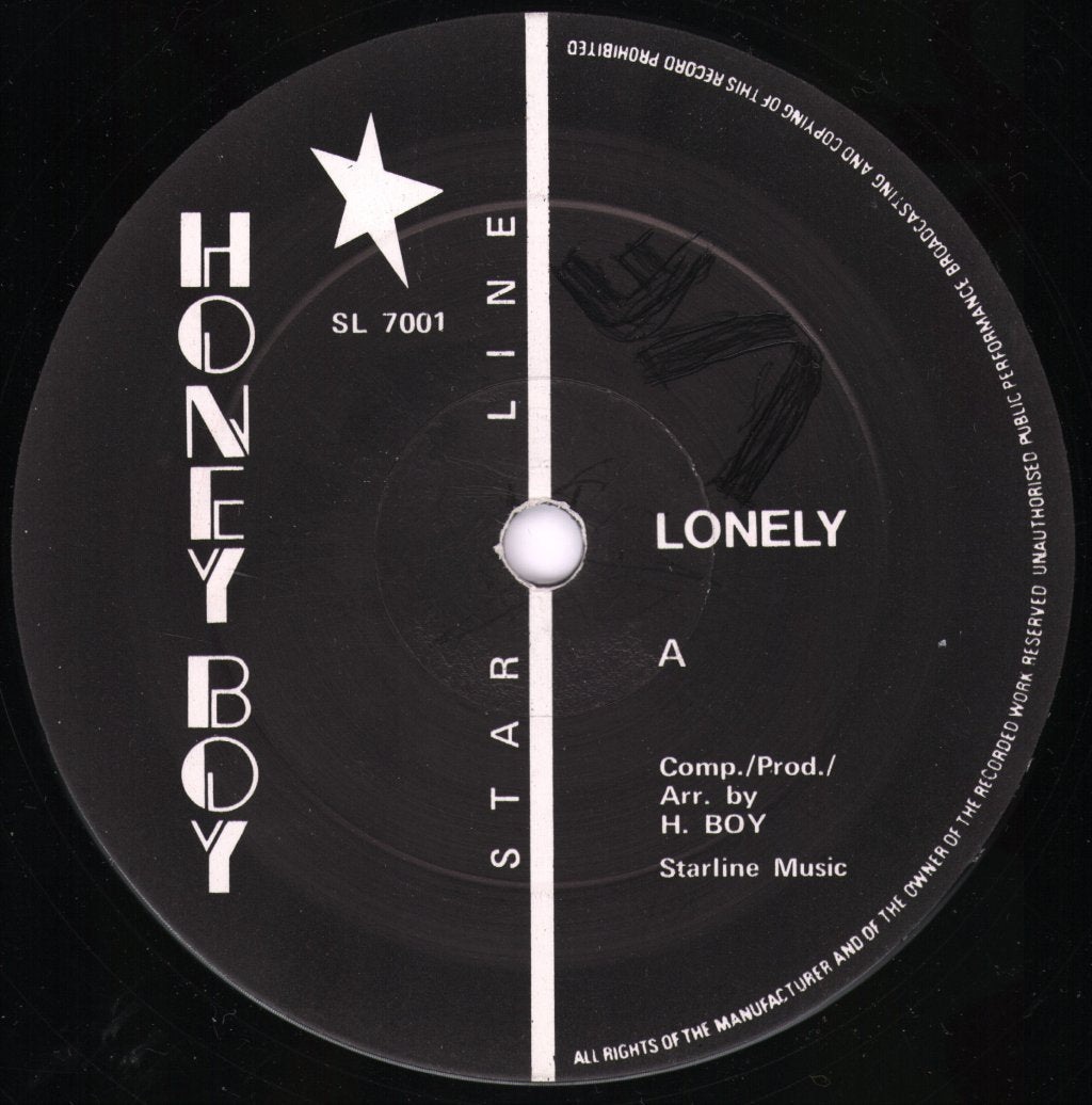 Honey Boy - Lonely / Gaye - 12 Inch