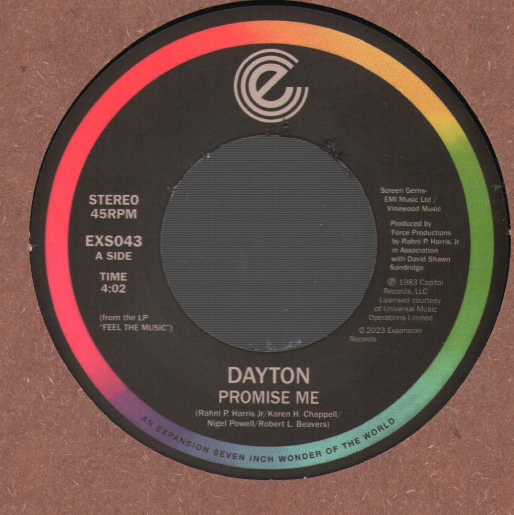 Dayton - Promise Me - 7 Inch