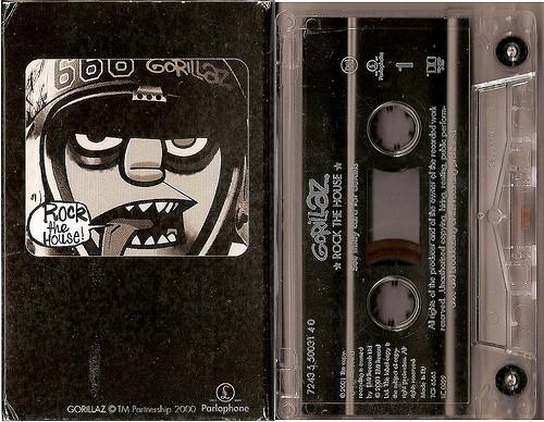 Gorillaz - Rock The House - Cassette