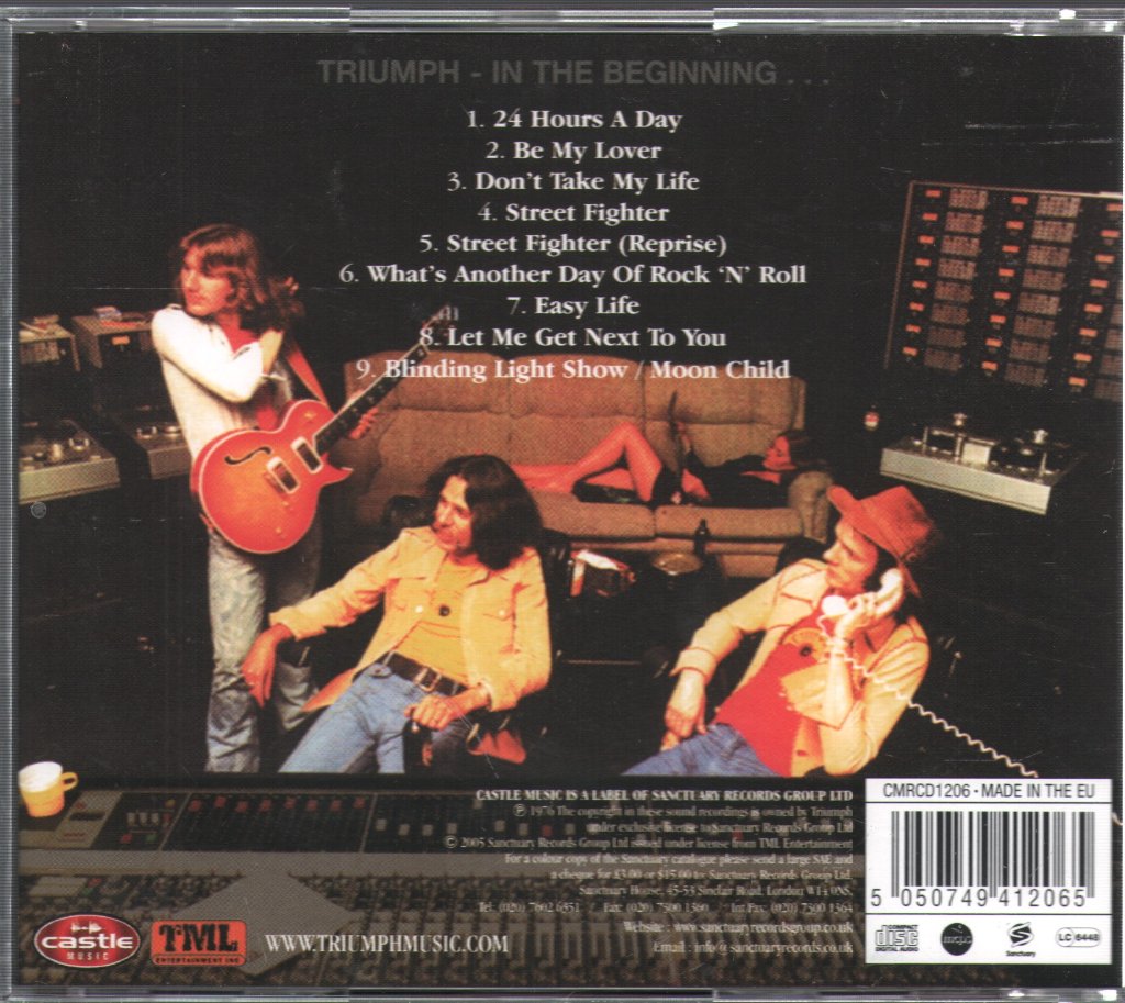 Triumph - In The Beginning... - Cd
