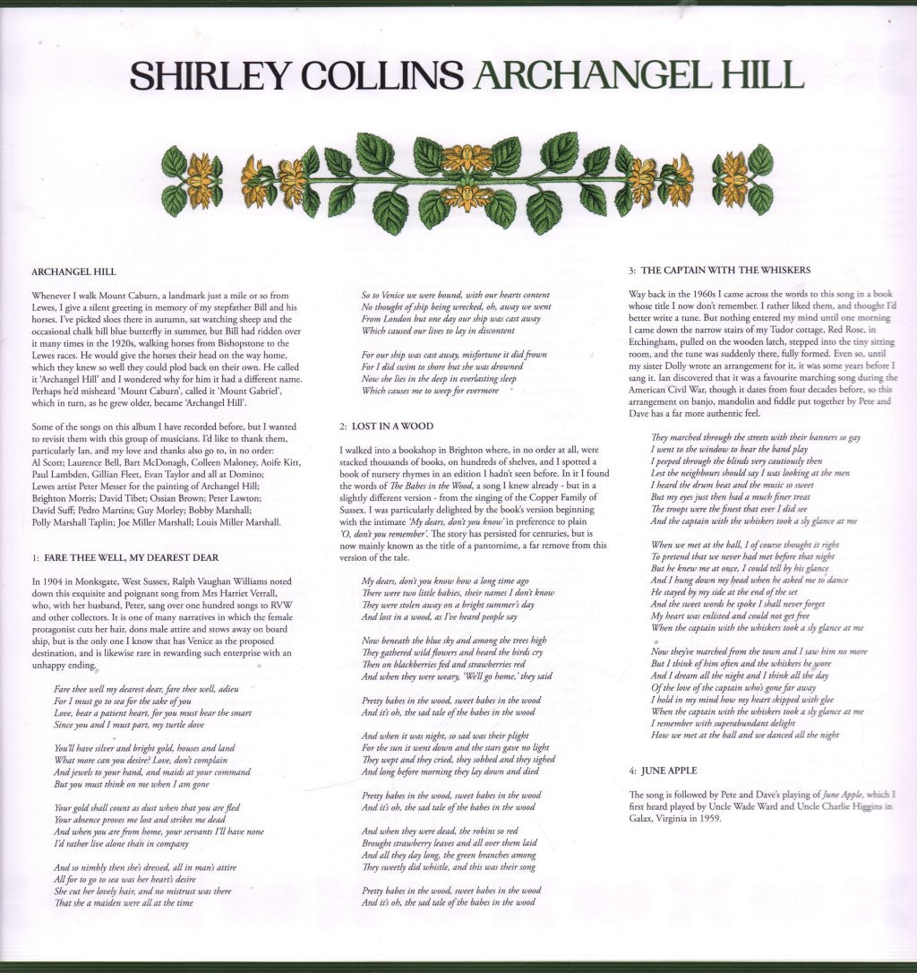 Shirley Collins - Archangel Hill - Lp