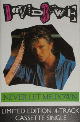 David Bowie - Never Let Me Down - Cassette
