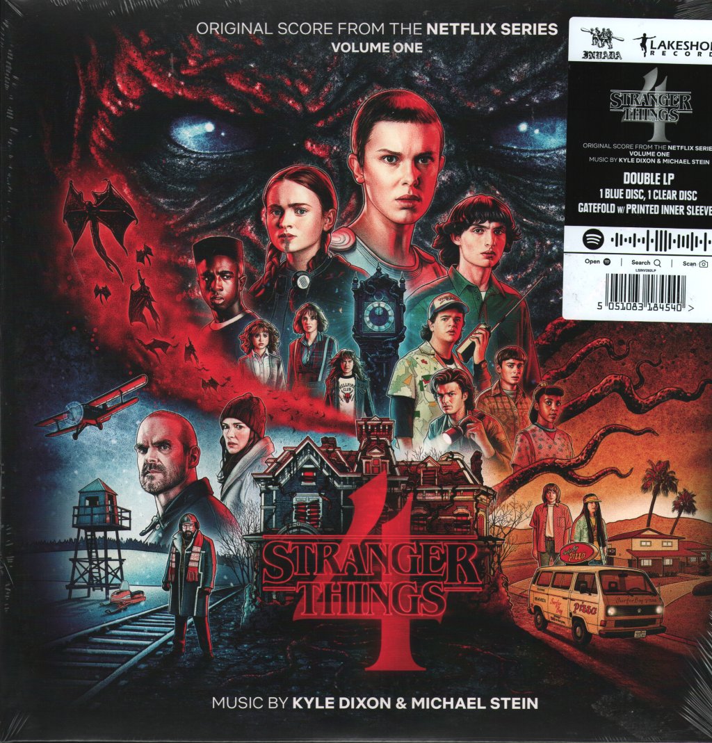 Kyle Dixon And Michael Stein - Stranger Things 4 Volume 1 (Original Score From The Netflix Series) - Double Lp