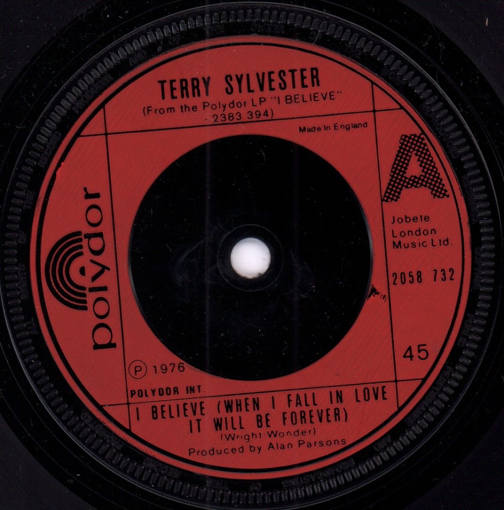 Terry Sylvester - I Believe - 7 Inch