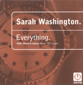 Sarah Washington - Everything - 12 Inch