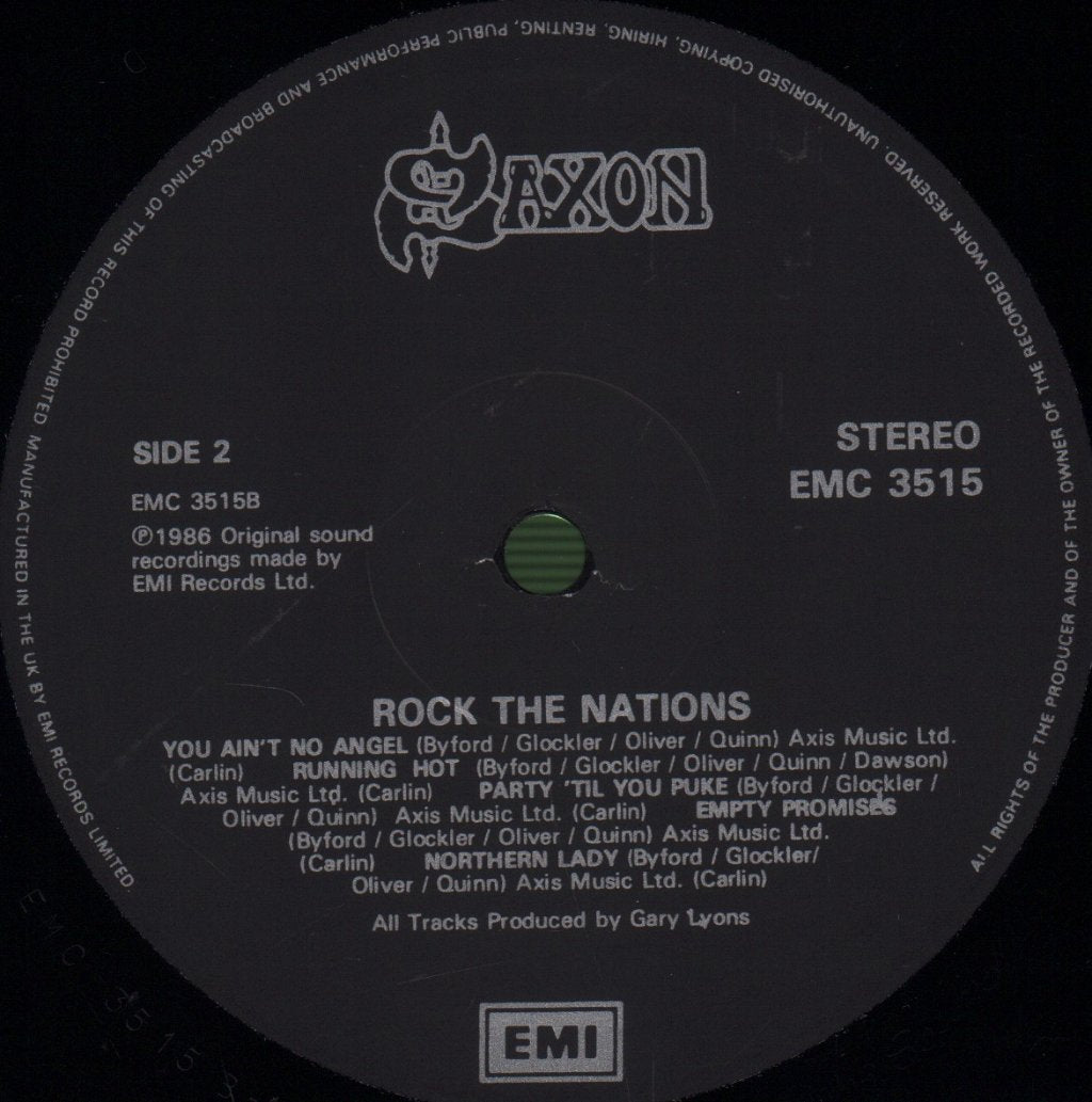 Saxon - Rock The Nations - Lp
