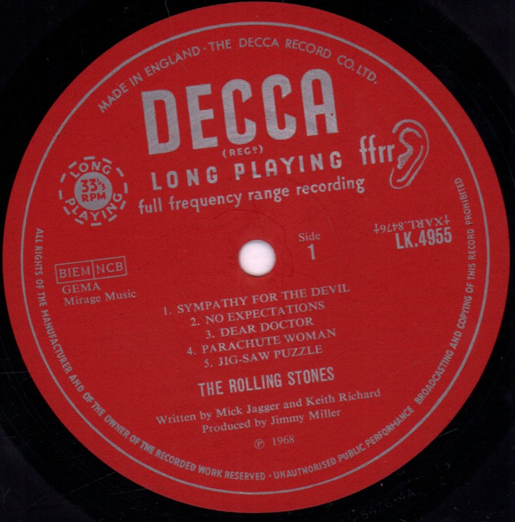 Rolling Stones - Beggars Banquet - Lp