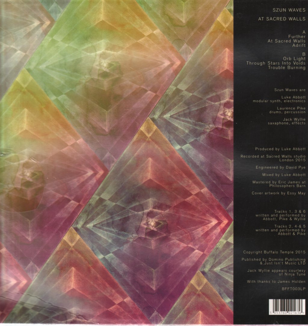 Szun Waves - At Sacred Walls - Lp