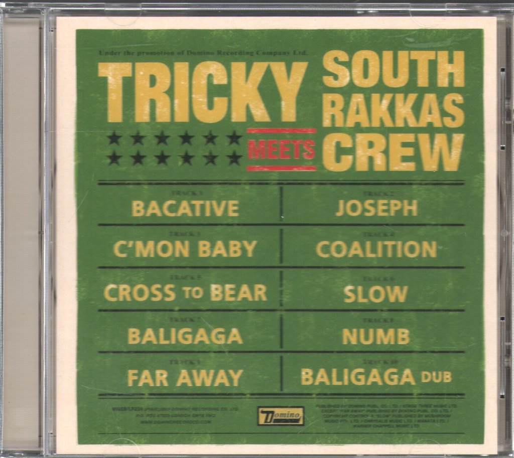 Tricky Vs South Rakkas Crew - Tricky Meets South Rakkas Crew - Cd