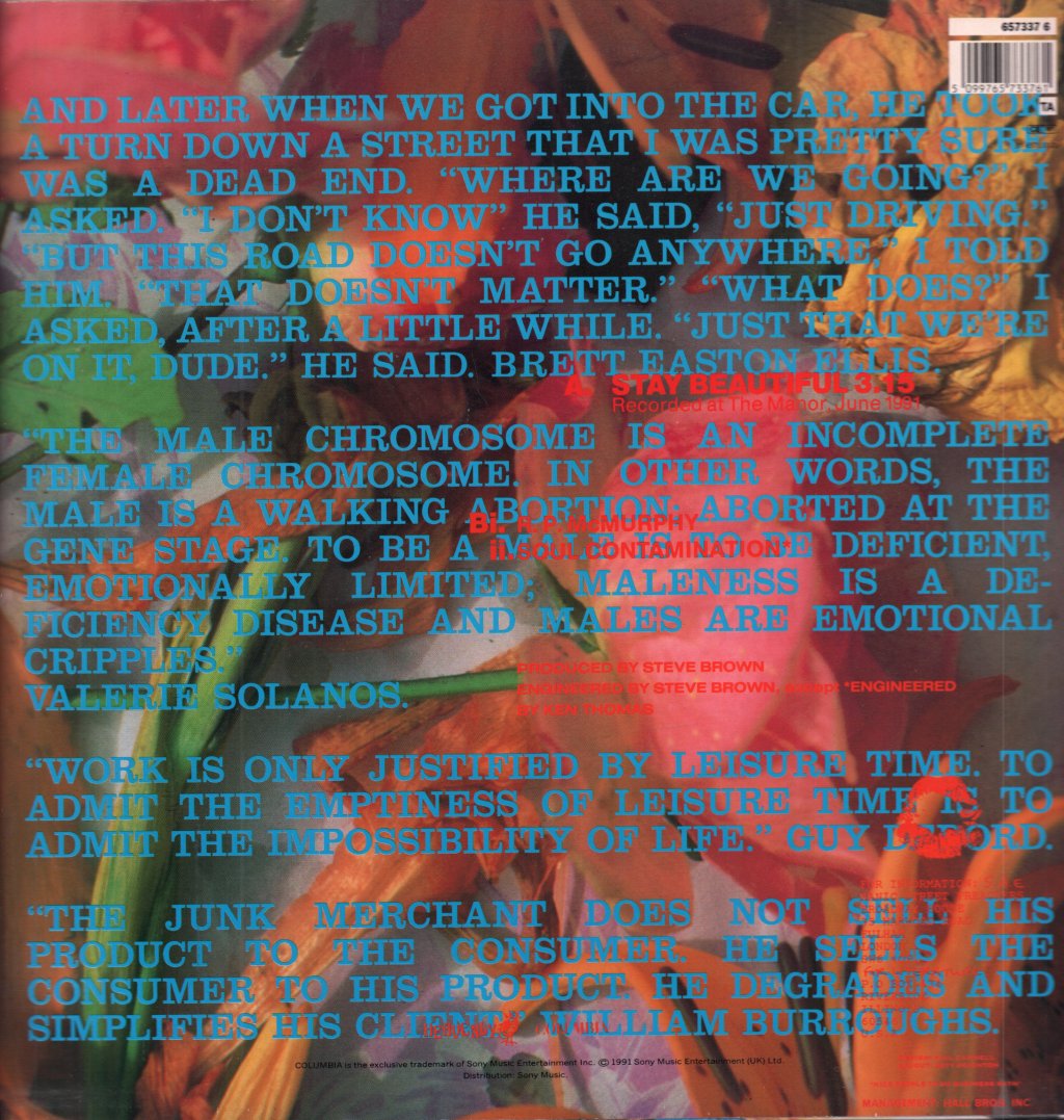 Manic Street Preachers - Stay Beautiful - 12 Inch