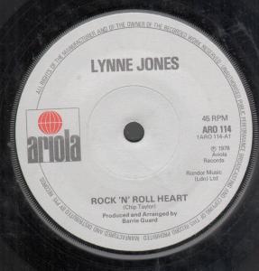 Lynne Jones - Rock'n'roll Heart - 7 Inch