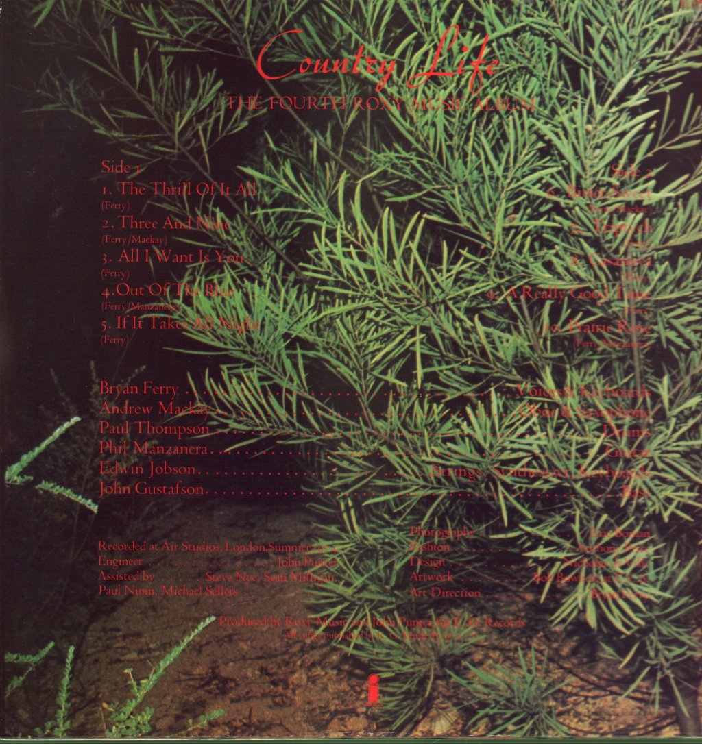 Roxy Music - Country Life - Lp