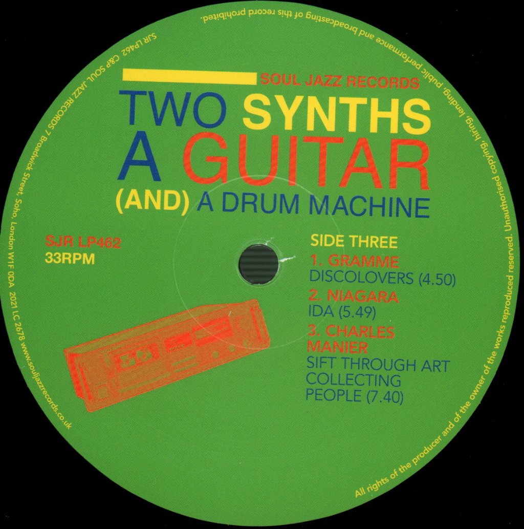 Various Artists - Two Synths A Guitar (And) A Drum Machine  - Post Punk Dance 1 - Double Lp