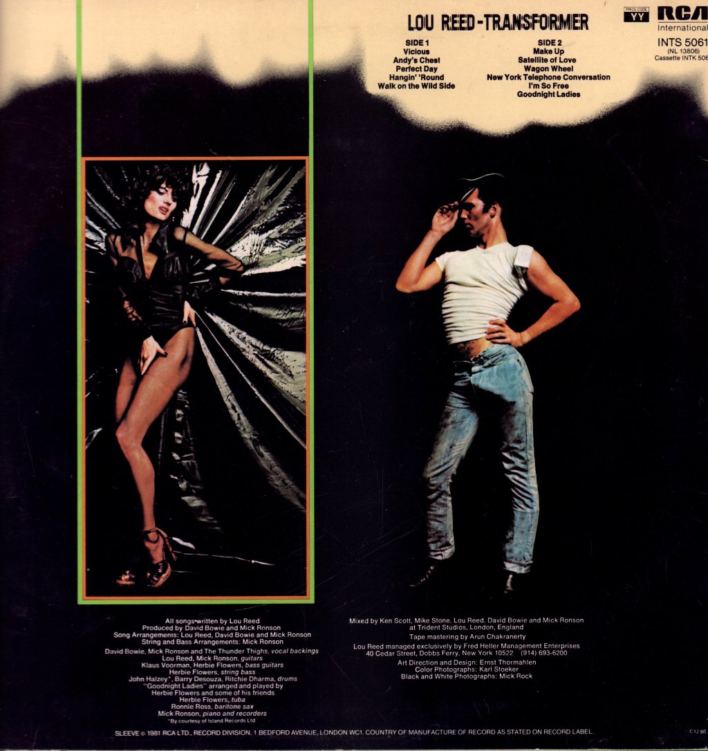 Lou Reed - Transformer - Lp