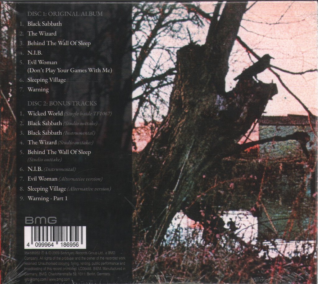 Black Sabbath - Black Sabbath - Double Cd