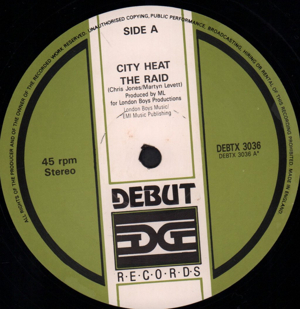 City Heat - Raid - 12 Inch