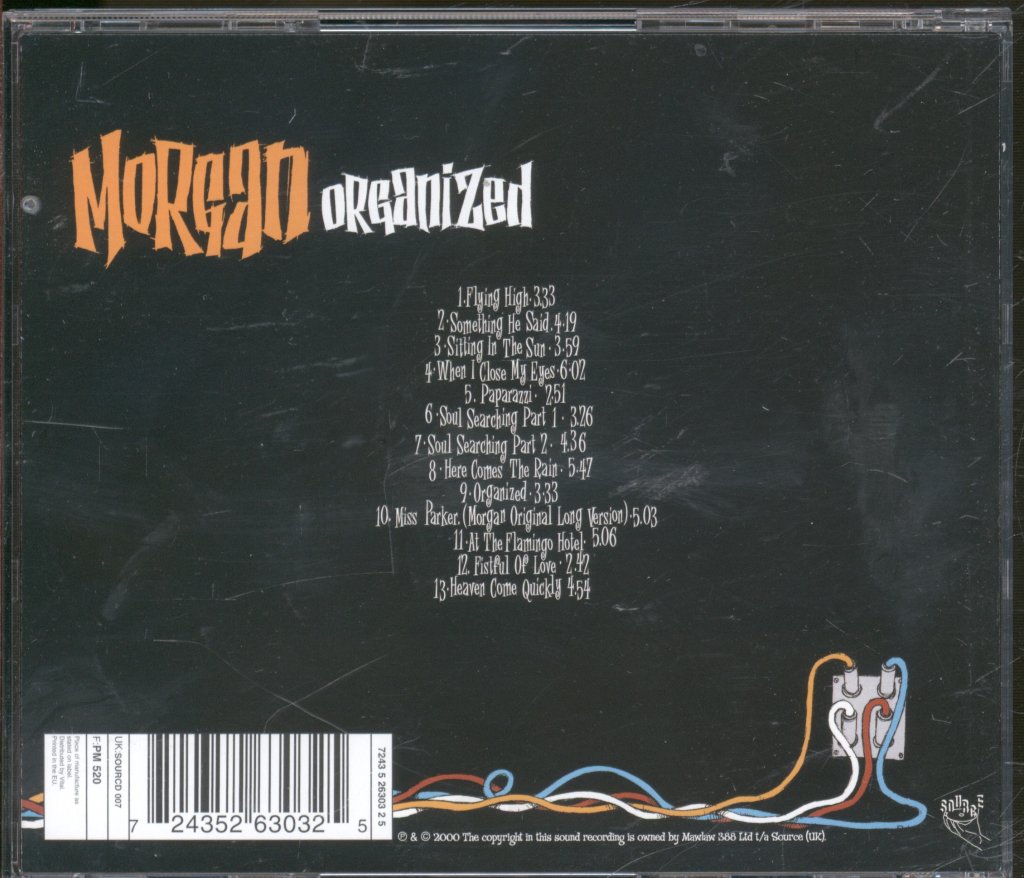 Morgan (2000'S Artist) - Organized - Cd