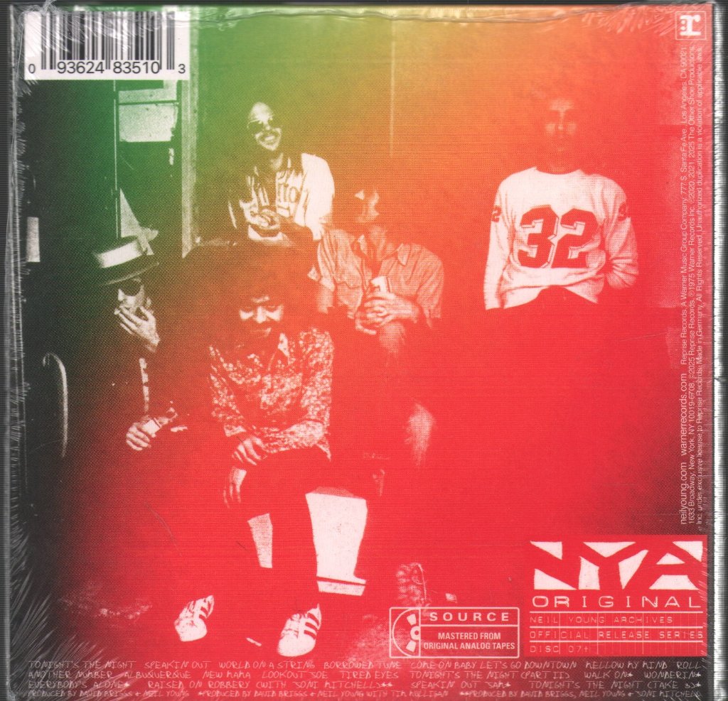 Neil Young - Tonight's The Night (50th Anniversary Edition) - Cd