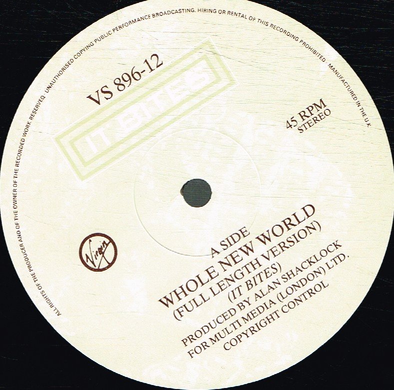 It Bites - Whole New World - 12 Inch