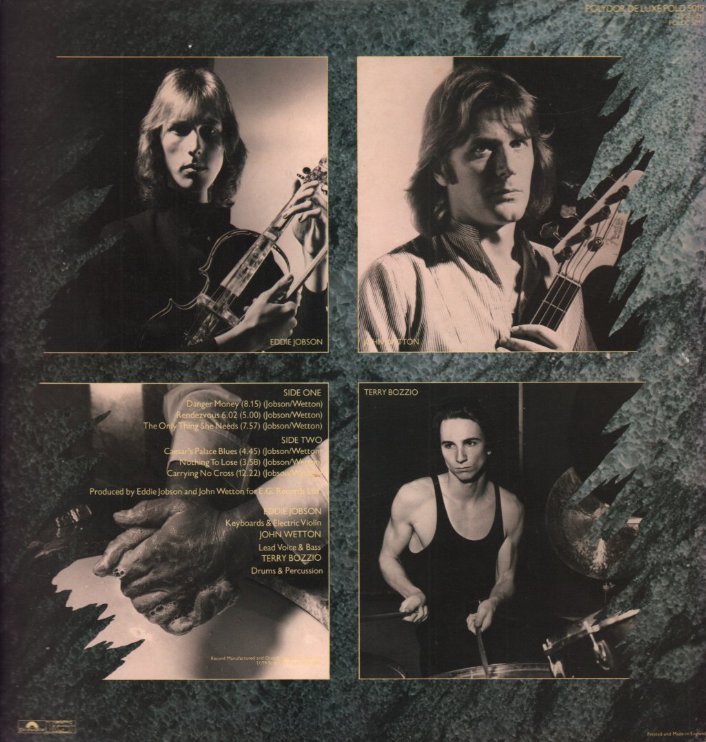 Uk (Prog/Rock Group) - Danger Money - Lp