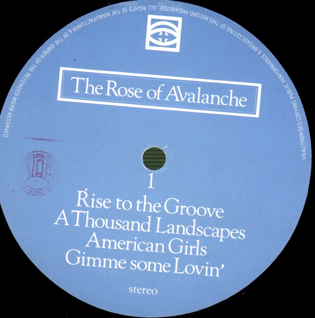 Rose Of Avalanche - Rose Of Avalanche - Lp