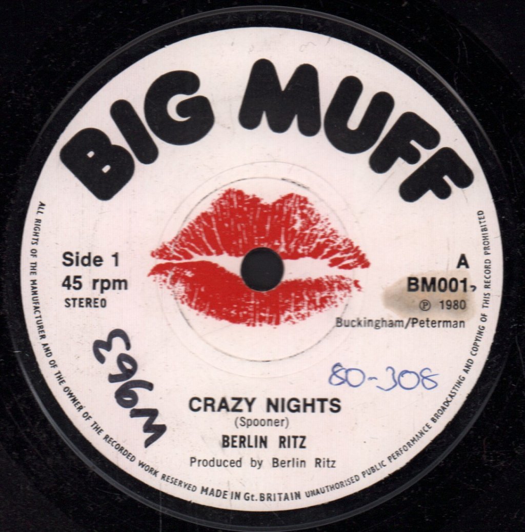 Berlin Ritz - Crazy Nights - 7 Inch