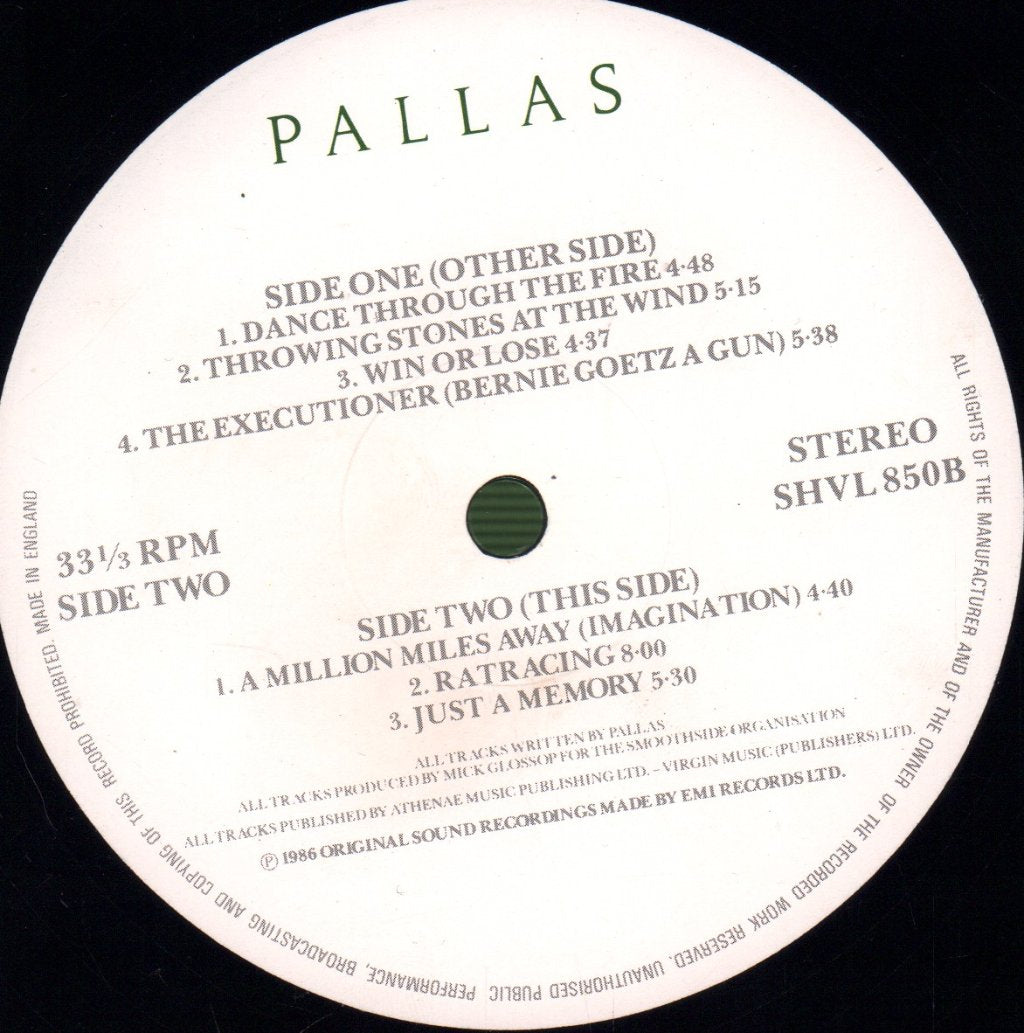 Pallas - Wedge - Lp