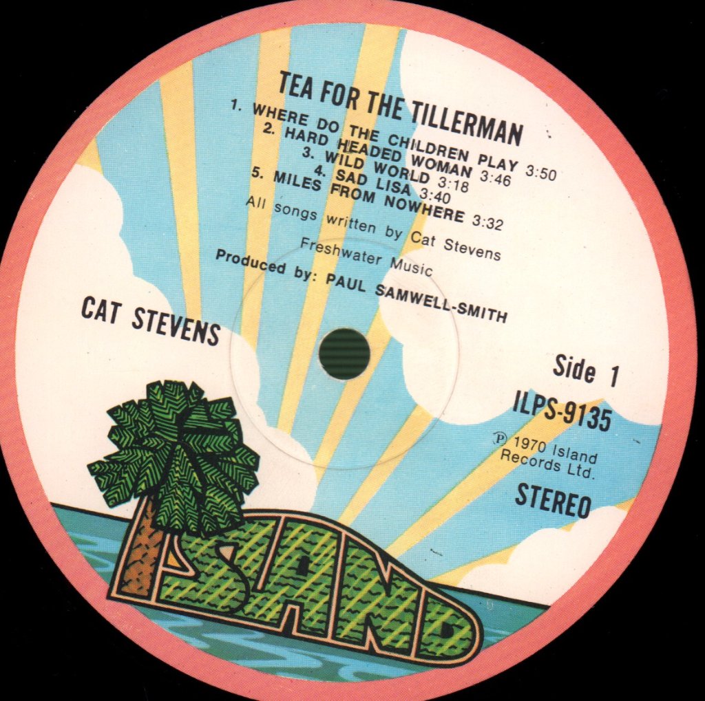 Cat Stevens - Tea For The Tillerman - Lp