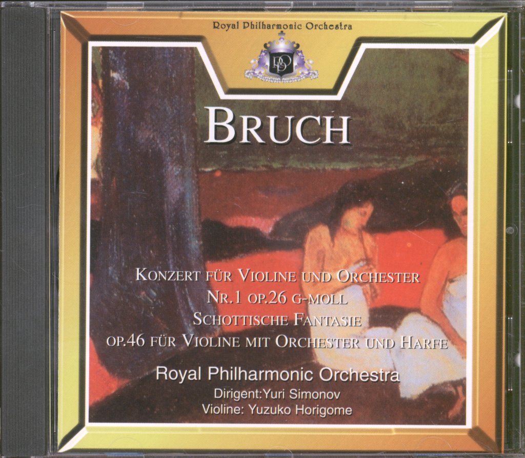 Royal Philharmonic Orchestra ,Yuri Simonov - Bruch - Konzert Fur Violine Und Orchester Nr 1 TRPD108 - Cd