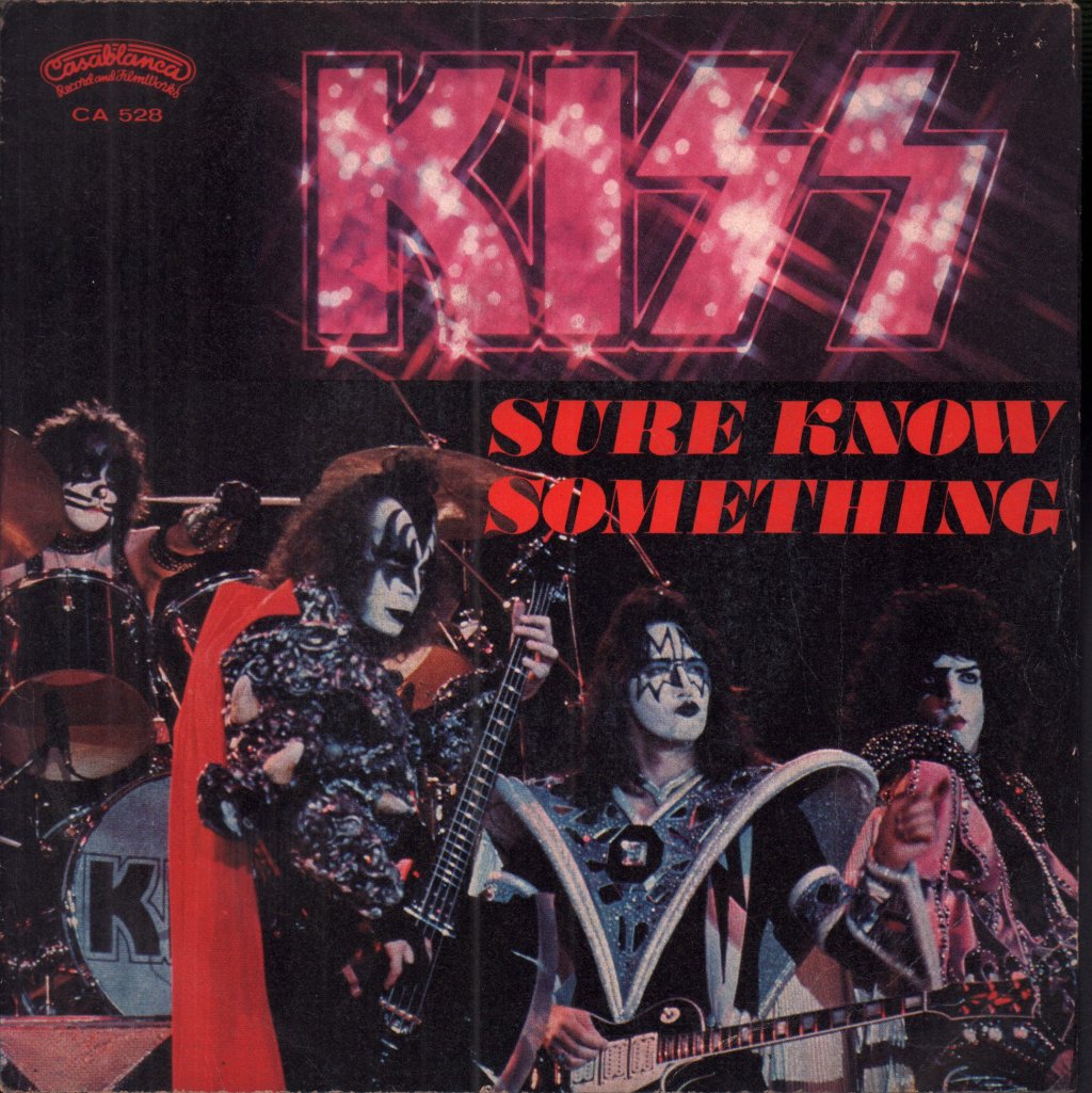Kiss - Sure Know Something - 7 Inch