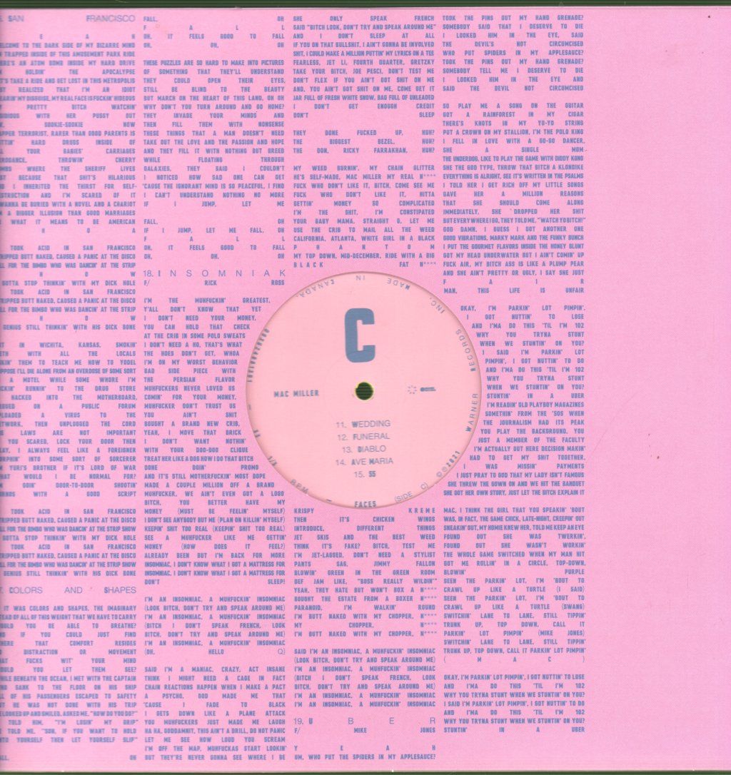 Mac Miller - Faces - Triple Lp