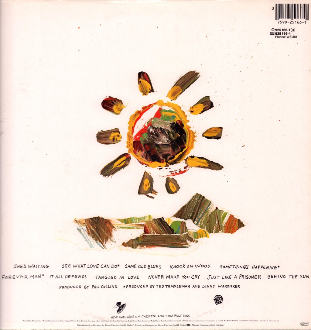Eric Clapton - Behind The Sun - Lp