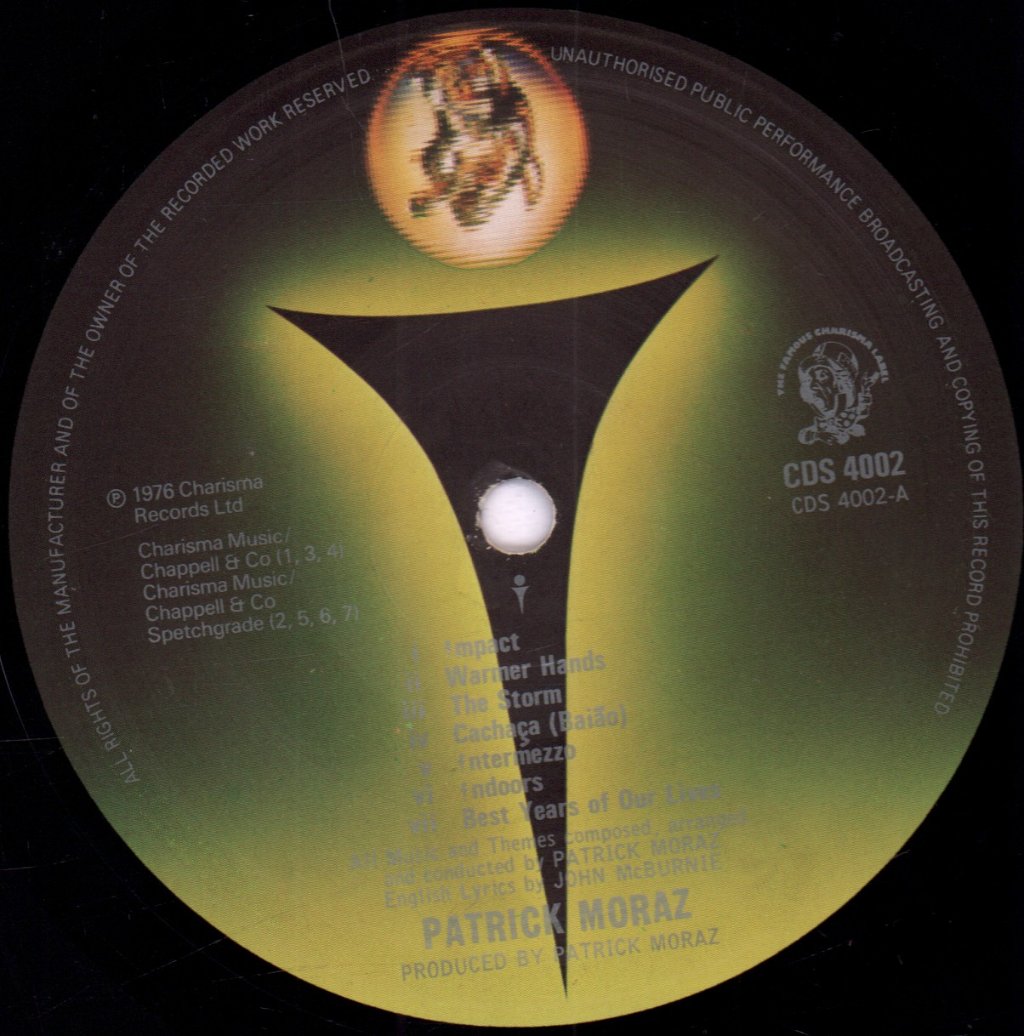 Patrick Moraz - Patrick Moraz - Lp