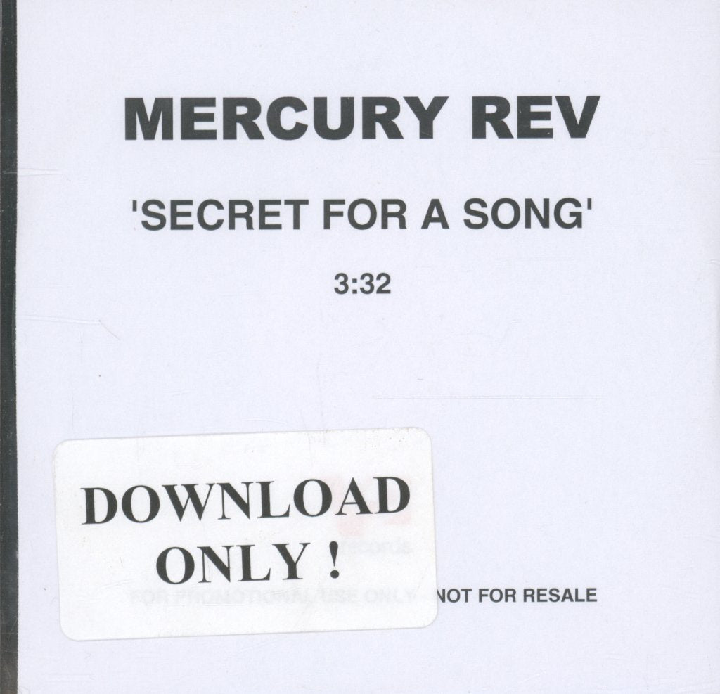 Mercury Rev - Secret For A Song - Cdr