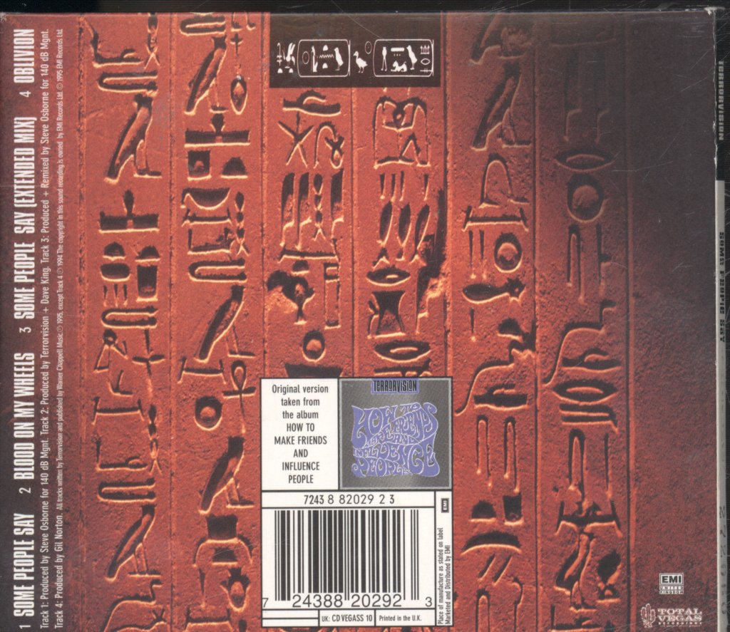 Terrorvision - Some People Say - Cd