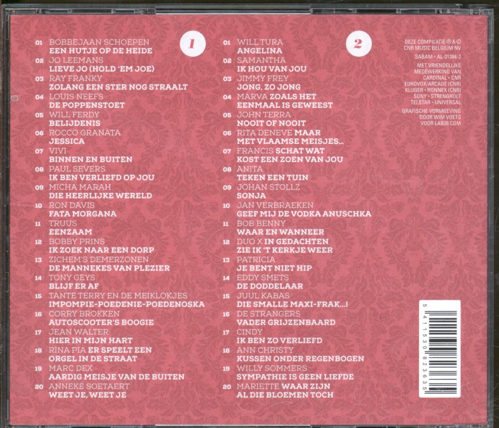Various Artists - Liedjes Van Vroeger Volume 4 - Double Cd